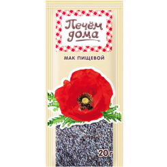 Мак пищевой Печем дома 20г/30 уп в ш/б "Русский продукт"