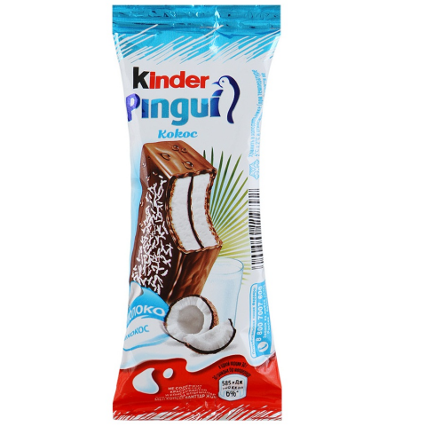 Киндер Пингви 30 Кокос
