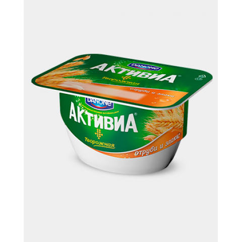 Активиа творожная 130 отруби-злаки*8