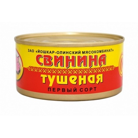 48283 Свинина тушеная 1с  325гр/36шт Й-Ола