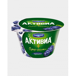 Йогурт Активиа 210 черника