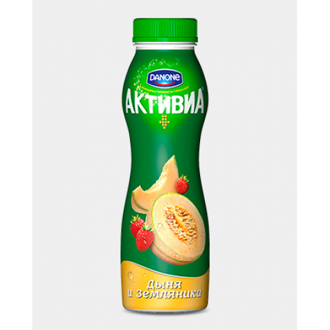 Йогурт Активиа пит 290 дыня-земляника