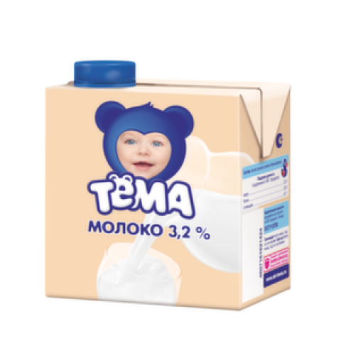 Молоко ТЕМА детское 3,2% 500мл