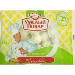 Пельмени Пуговки гов/свин 430гр*26 ТМ "Зареченские пельмени"