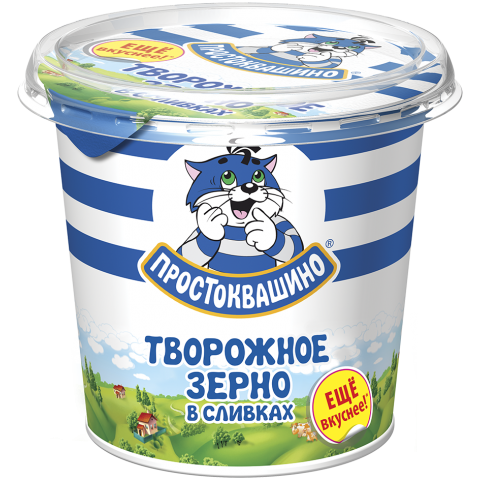 Творог зернен ПРОСТОКВАШИНО 7% 350г